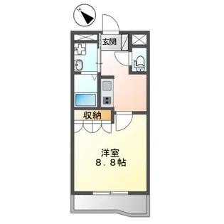 プチ・オリーブ【2階】の間取り