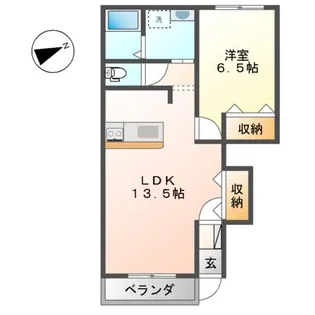アイ・パレス【1階】の間取り