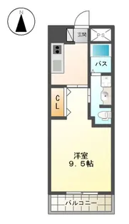 ヴィーナス(VENUS)【1階】の間取り