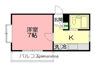 サンテラス湘南【1階】の間取り