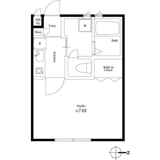 桜ヶ丘ヒルズ【2階】の間取り