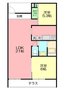 HAYASHI ACT.1【2階】の間取り