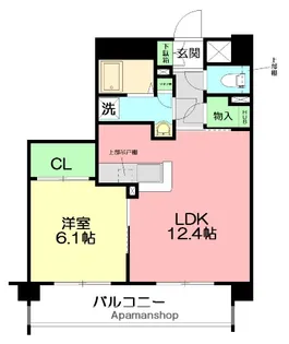 パノラマ南鴨宮【2階】の間取り