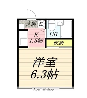 コーポセレクト【1階】の間取り