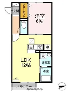 LAID−BACK【2階】の間取り