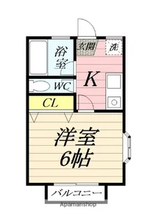 京ドルフ【1階】の間取り