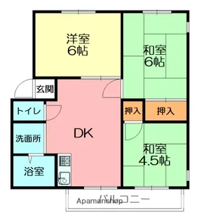 サープラス伊勢原PⅢ【2階】の間取り