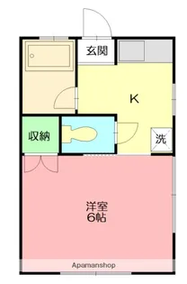 ドミールパピヨン【1階】の間取り