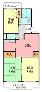 ハイツエントピア【2階】の間取り