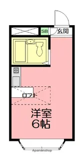 ベルピア伊勢原1−1【2階】の間取り