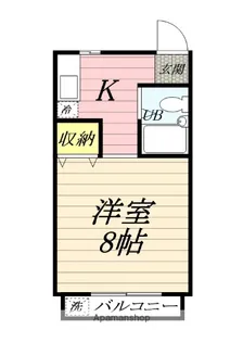 吉田コーポ第1【2階】の間取り