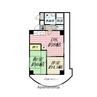 エム・アイビル【3階】の間取り