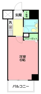 サニークレスト湘南平塚【10階】の間取り