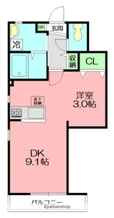 東海メゾン【1階】の間取り