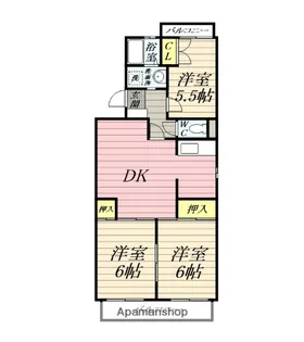 メゾンリヴィエール【3階】の間取り