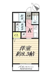 リヴェール南町【2階】の間取り