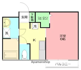 ピュアメゾン平塚中里【2階】の間取り