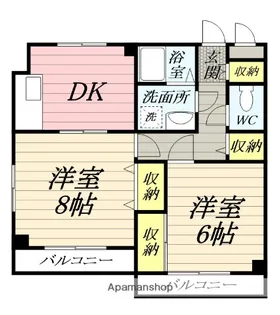 リヴェール【3階】の間取り