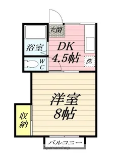 ライフアップ東海Ⅰ【1階】の間取り