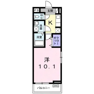 ベル・フルール弥生台Ⅰ【2階】の間取り