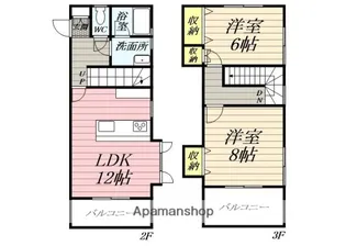 五百羅漢アパートメント【2階】の間取り