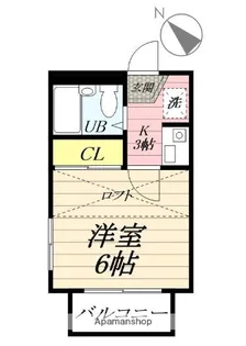 マリンコーポ片瀬江ノ島第2【2階】の間取り
