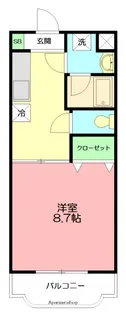 メゾン久保田Ⅲ【4階】の間取り