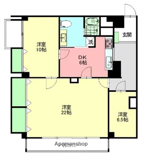 イトーピア藤沢マンション【6階】の間取り
