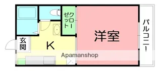 第2オレンジハイツ【205号室】の間取り