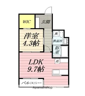 ベルカワナ【2階】の間取り