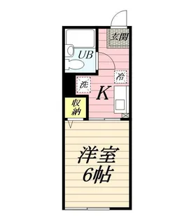 シティハイム マリオンミキ【2階】の間取り