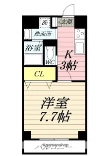 アクアリウス【1階】の間取り