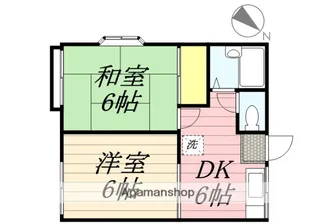 グランデュール西海岸【1階】の間取り