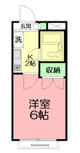 秋本ビル【3階】の間取り