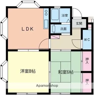ブライトン湘南Ⅰ【1階】の間取り