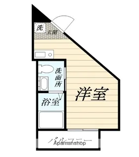 神奈川県大和市中央林間4丁目【アパート】の間取り