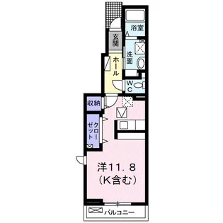 グランデマーレ【1階】の間取り