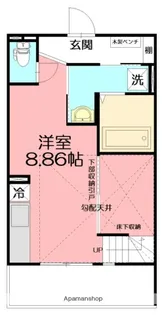 LAID BACK TERRACE【2階】の間取り