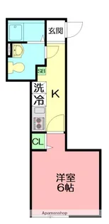ダイヤモンドテラス鵠沼海岸B【1階】の間取り