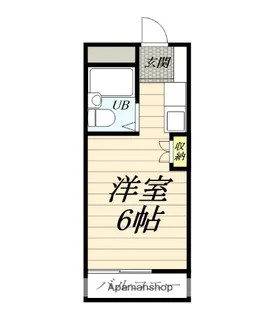 ゼルコバハウス鶴巻南【1階】の間取り