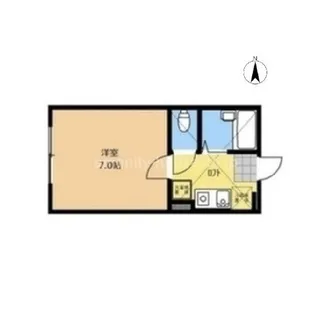 シティハイム中央林間【1階】の間取り