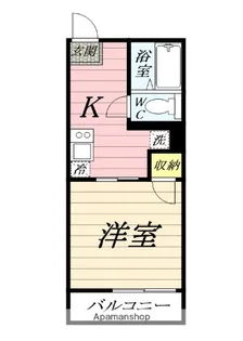 アクセス四之宮【2階】の間取り