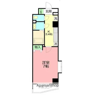パーシモン湘南【4階】の間取り