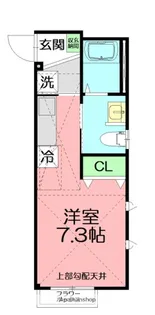 コントレイル湘南【2階】の間取り