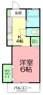 ハイブリッジ湘南Ⅱ【1階】の間取り