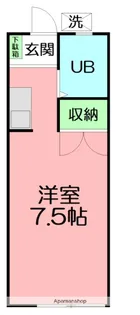 メゾン東海大A【2階】の間取り