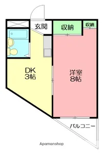 サンライズ松の郷【1階】の間取り