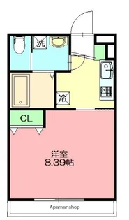 ベルフィールド【2階】の間取り