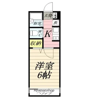 VILLA510 NO.6【1階】の間取り