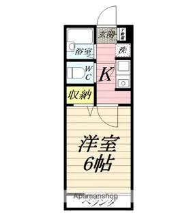 VILLA510 NO.6【2階】の間取り